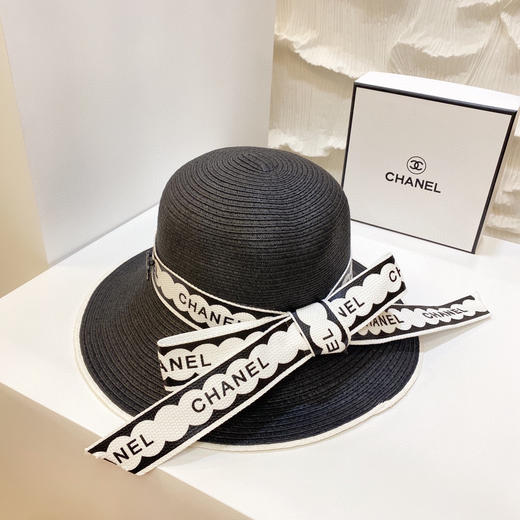 【CHANEL香奈儿】2021新款织带草帽 商品图5