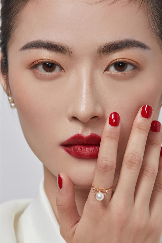 Pearl moments 丝带结 珍珠戒指 商品图5