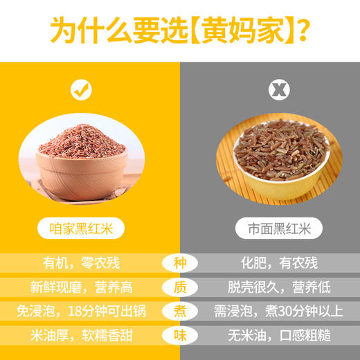 【五谷未来】来自洋县，有机黑米+有机红米，软糯易熬，清甜留香，一日三餐加点它 商品图2