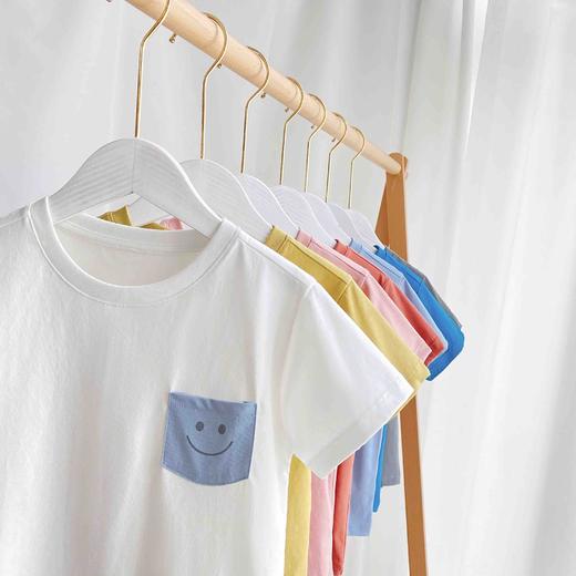 7天左右发【日本代工厂】凉感科技儿童笑脸短袖T恤 商品图0