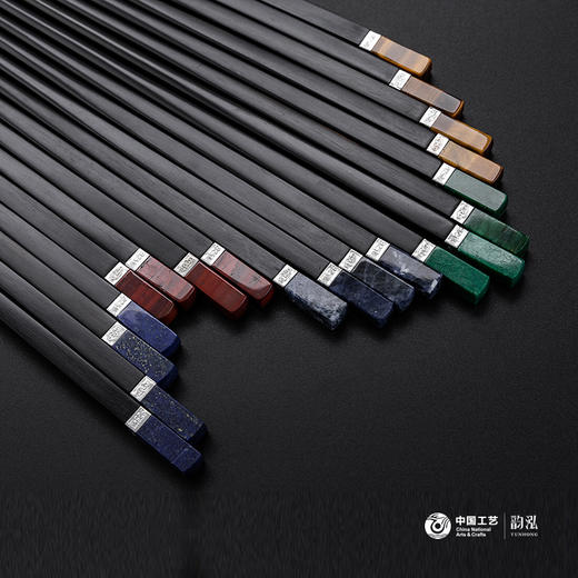 十全十美十双装抱石筷商务礼盒装 商品图1