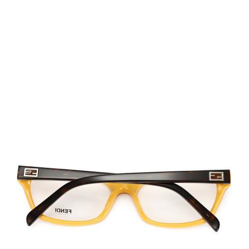 FENDI(芬迪) #黄色全框黑色镜架光学镜架 54 商品图1