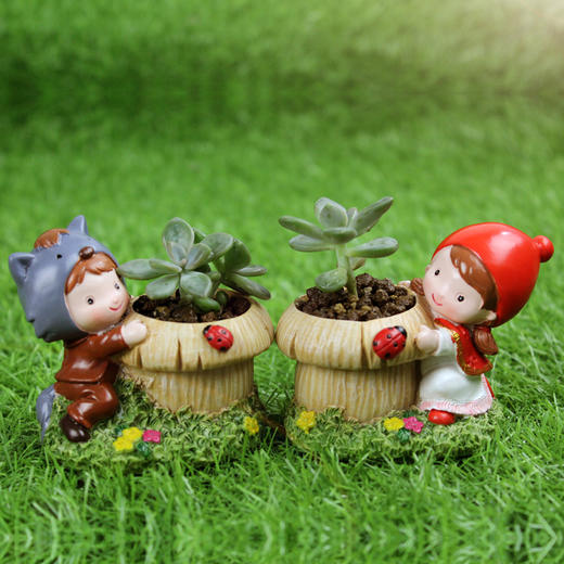 【为思礼合集】龙猫花盆 宫崎骏动漫系列 zakka杂货 花盆 摆件 商品图7