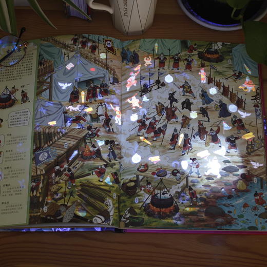 【适合5岁+】隐形书小手电大侦探—穿越古战场 商品图2