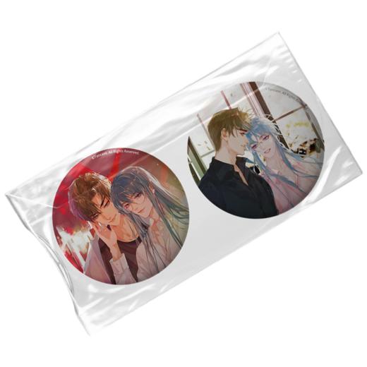 不健全关系 滕瑞雨钱错撒糖系列  金属马口铁胸针挂件吧唧 腾讯动漫官方 商品图5