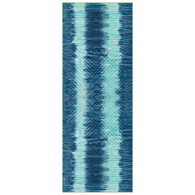 HWT正品便携瑜伽铺巾女吸汗防滑硅胶垫布瑜伽垫机洗毯 商品图7