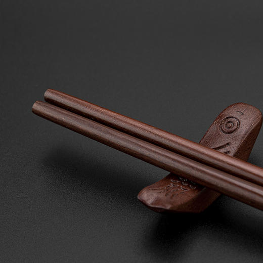 一双一架年年有余实木筷子礼盒装 商品图3