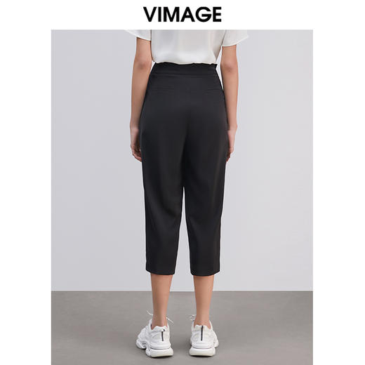 VIMAGE纬漫纪夏季时尚潮流印花短袖t恤女潮白色上衣ins潮VB2105102 商品图2