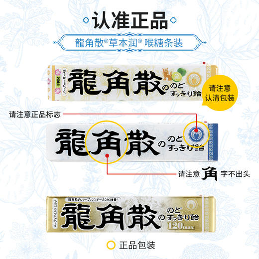 日本龙角散润喉糖 40g 商品图1