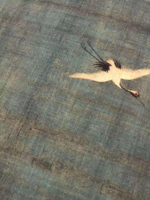 《瑞鹤图》，宋徽宗 绘，1:1高清原大复刻本，特制绢本 商品图12