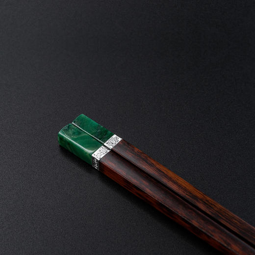 十双装蛇檀抱石高端商务送礼家用筷子986 商品图3