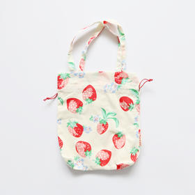 HUJI祤集Dilly手提袋插画草莓草莓