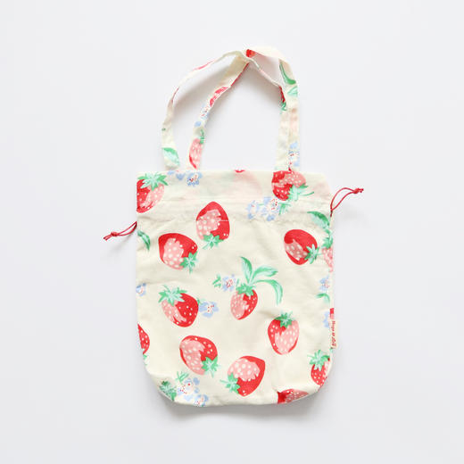 HUJI祤集Dilly手提袋插画草莓草莓 商品图0