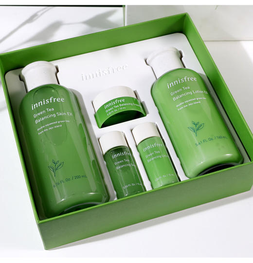 悦诗风吟 新绿茶精粹平衡水乳套装 商品图0