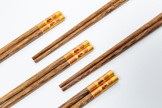 五双传统创意实木福筷家用送人礼盒装5014 商品图2