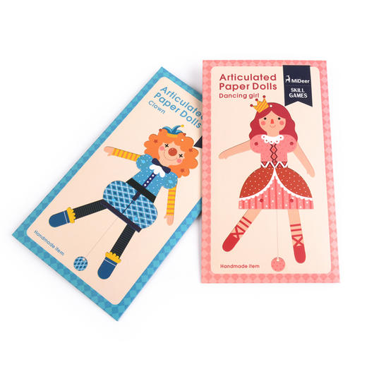 MiDeer弥鹿提线人偶宝宝创意diy手工男女孩幼儿园牵线拉线人偶 商品图3