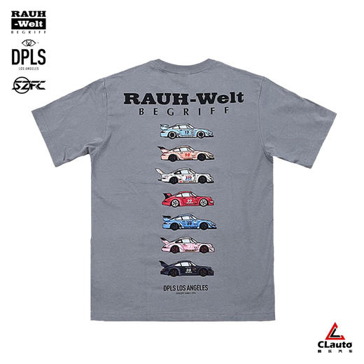DPLS x RWB 911 限量版 10 TEE 七彩保时捷  白/灰/黑/墨绿/藏蓝 商品图1