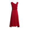 VIMAGE纬漫纪优雅洋装露肩晚礼服裙后背深V红色连衣裙VB2107112 商品缩略图3