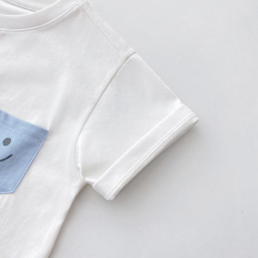 7天左右发【日本代工厂】凉感科技儿童笑脸短袖T恤 商品图5