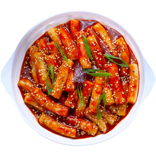 韩剧里的美味】韩式炒年糕 270g/袋 辣炒年糕 麻辣鲜香 辣炒年糕条 包邮 商品图2