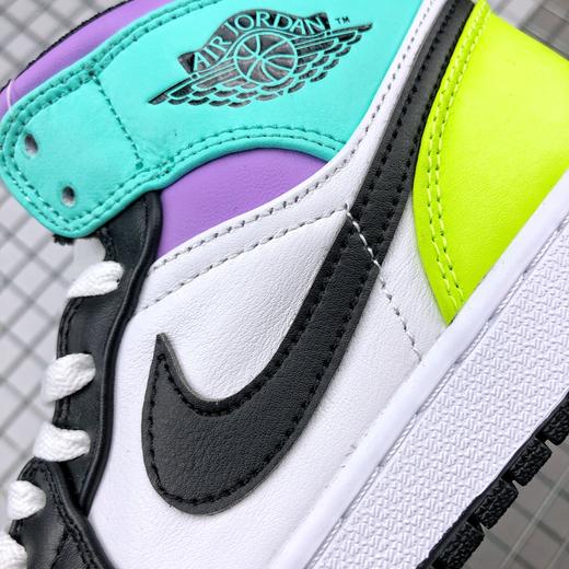 Air Jordan 1 Mid 紫蓝绿 尺码：36-46 商品图1