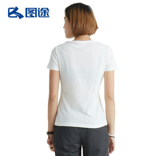 Senselead森力/女式圆领短袖T恤 SS171050 商品图2