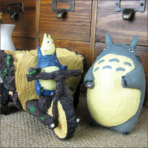 【为思礼合集】龙猫花盆 宫崎骏动漫系列 zakka杂货 花盆 摆件 商品图2