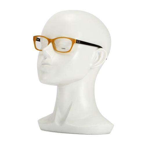 FENDI(芬迪) #黄色全框黑色镜架光学镜架 54 商品图3