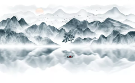 客厅风水画（六尺全开）