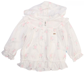 丽婴房-童衣类（夏）E1外套\披风白色\米白