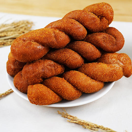 大铁岭 酸奶麻花 手撕麻花 豆沙 夹心 糕点 老式 零食 面包 早餐 酸奶 商品图1