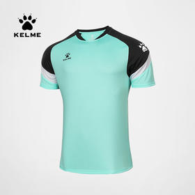 卡尔美足球短袖训练服新款男女运动T恤足球服定制单上衣