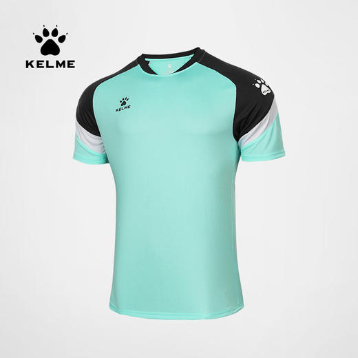 卡尔美足球短袖训练服新款男女运动T恤足球服定制单上衣 商品图0