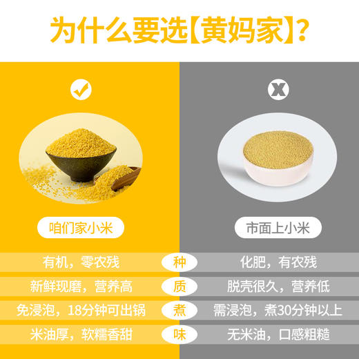 2025新收敖汉旗有机黄小米【6月+宝宝入】 商品图3