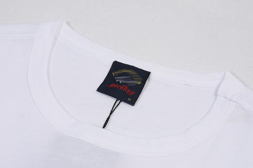 鲨鱼 条纹图案印花 圆领短袖T恤 特惠 PSS96 商品图7