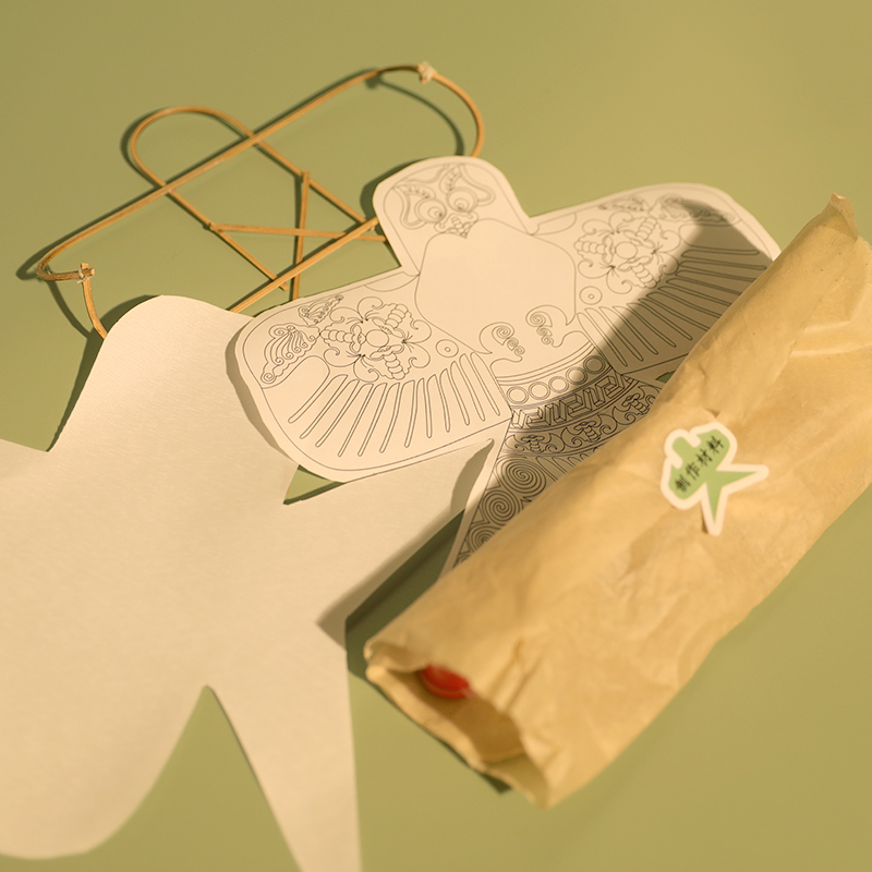  印象唯物 原创 非遗传承 手工diy老北京传统沙燕风筝