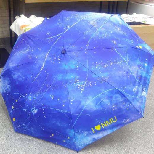 晴雨伞 神经元星空蓝 单人伞 商品图0
