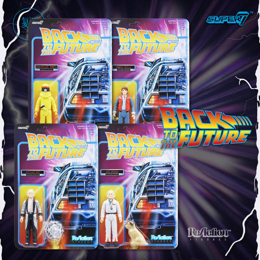现货 Super7 回到未来 系列2 马丁 布朗博士 3.75 挂卡 商品图4