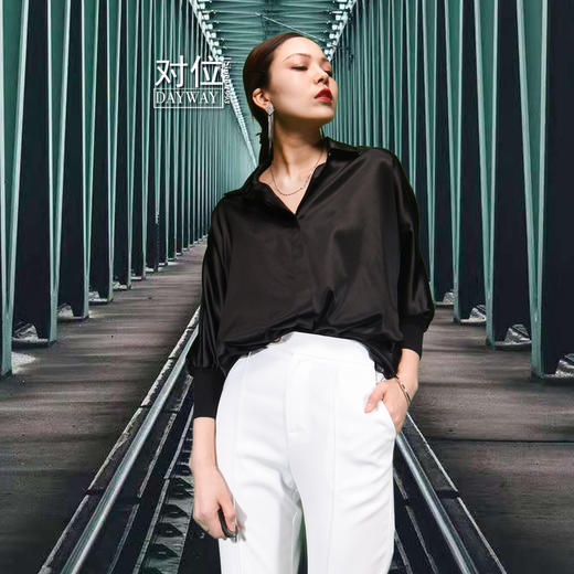 对位SQ97PQ_真丝衫_ZK 商品图1