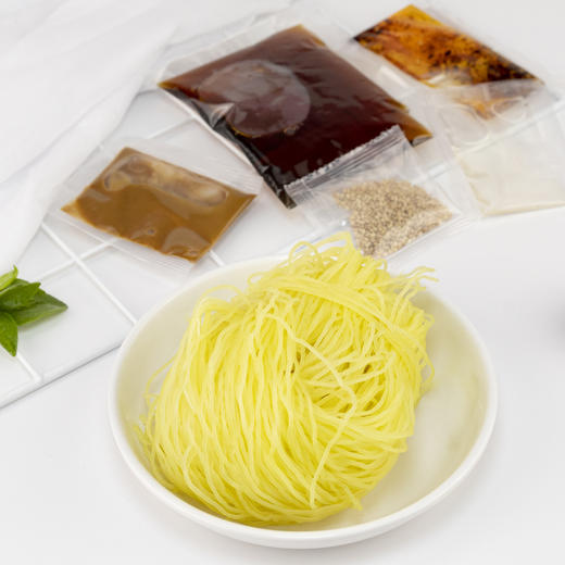 凉拌拌冷面400克/袋 朝鲜凉拌面 韩国 韩式 芝麻酱 自拌面 商品图2