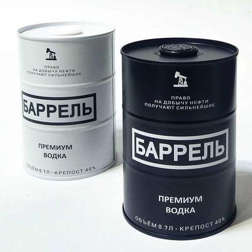 【单瓶】埃里温白油桶伏特加 40%vol 700ml 商品图5