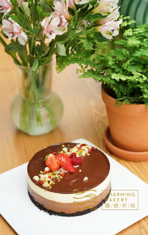 【会员特价183.04元】双色巧克力冻芝士蛋糕 商品图3