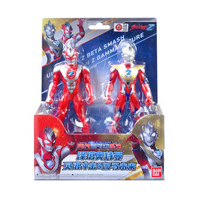 万代泽塔奥特曼超可动贝塔冲击与伽马未来套装