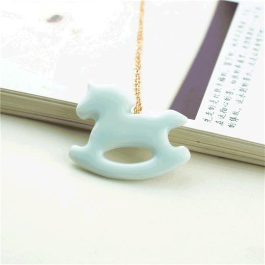 【为思礼合集】项链 原创清新森女系 时尚气质 穿衣百搭 原创 手工手绘项链 商品图0