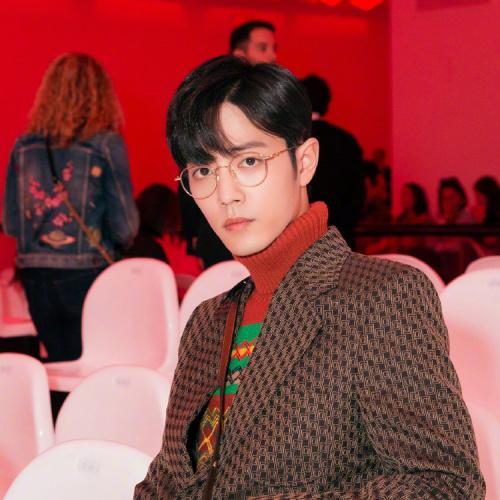 【主推爆款肖战同款】GUCCI/古驰秋冬系列肖战走秀同款男女通用复古圆形韩风亚洲版光学镜架镜框0607OK 商品图3