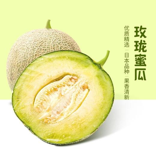 【顺丰包邮海南玫珑瓜来袭】【基地直邮】出口级生态种植不打药玫珑瓜,新鲜口感脆甜,放软软糯香甜（冰淇淋口感）,自然成熟,原生态防护,新鲜无污染 商品图0