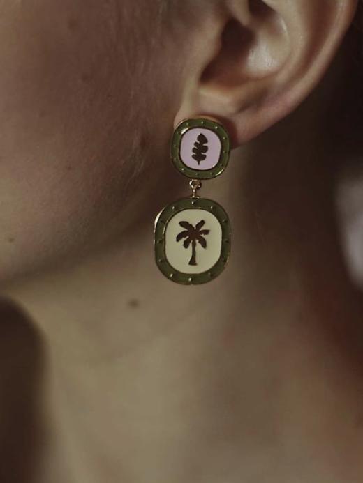 北京仓｜10 DECOART-Enamel-珐琅 耳环［波兰设计师] 商品图3