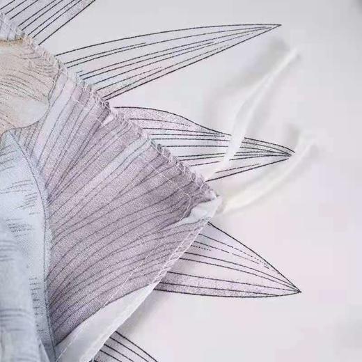 浪莎新款床上用品60S莱卡天丝印花四件套冰丝凉感单人双人被套 商品图2