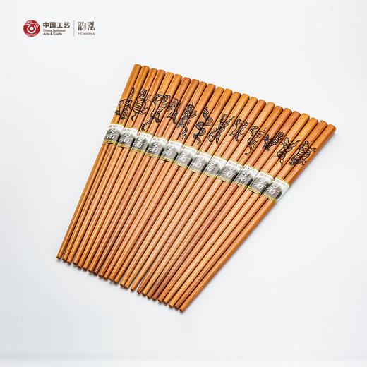 传统工艺雕刻十二生肖礼盒装 商品图2