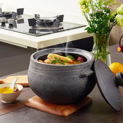 食·味2.5L&5.5L | 古法荥经砂锅，非遗老匠人纯手工 传统古窑烧制！透气&保温&保鲜（赠送开锅） 商品图3